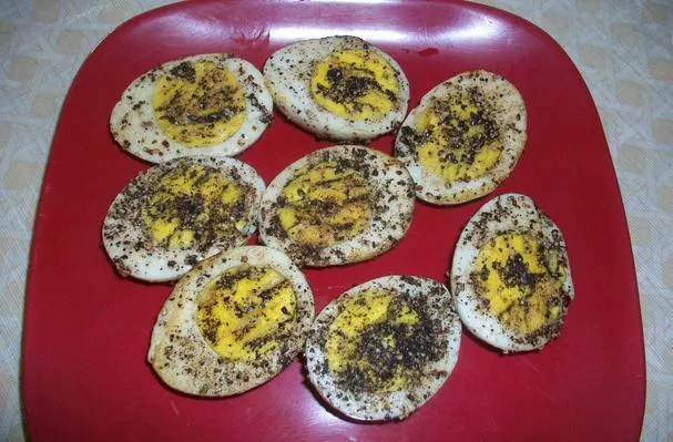 Smažená vejce s pepřem