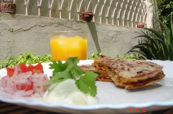 Fajitas - indický styl