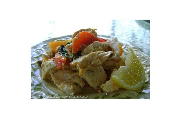 Grilovaná šalvěj a bazalka - kuřecí salát!