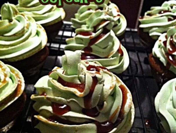 Čokoládové cupcakes s mátou