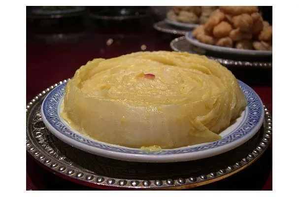 Nakládané hořčičné zelí