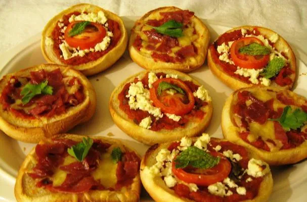 Rychlé a snadné mini pizzové housky!