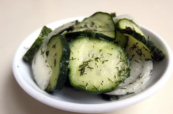 Rychlé nakládané okurky v sáčku