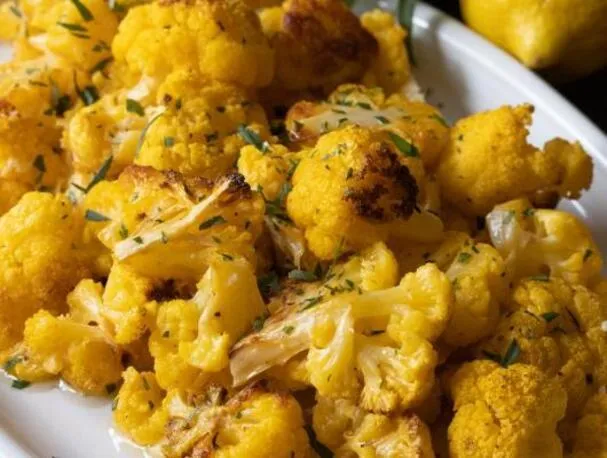 Pečený květák s limetkovým dresinkem od Giangi's Kitchen